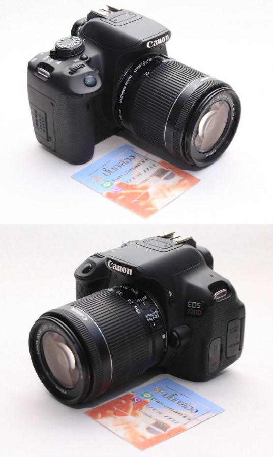 ขายกล้อง Canon 700D + 18-55IS STM